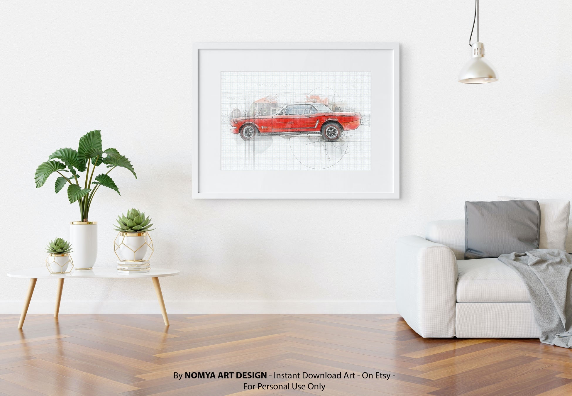 VINTAGE WALL ART Classic Car Wall Art Cars Wall Art Car Etsy