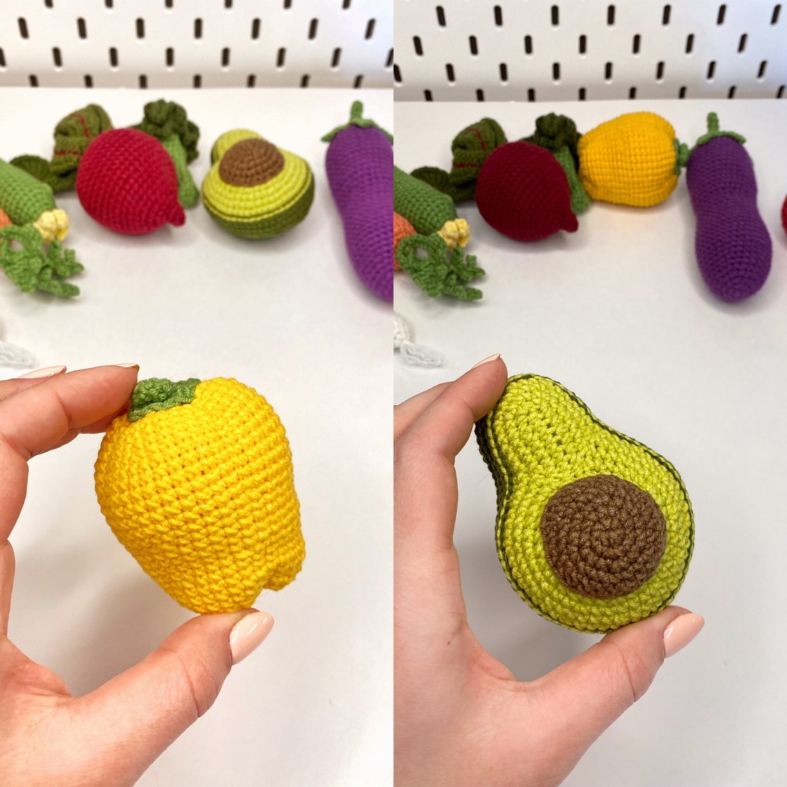 Play Kitchen Food. Crochet Food Toy. Play Food Veggies. Etsy
