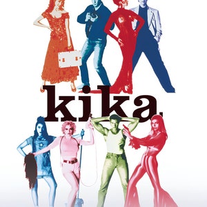 Immagine del poster del film Kika di Pedro Almodovar