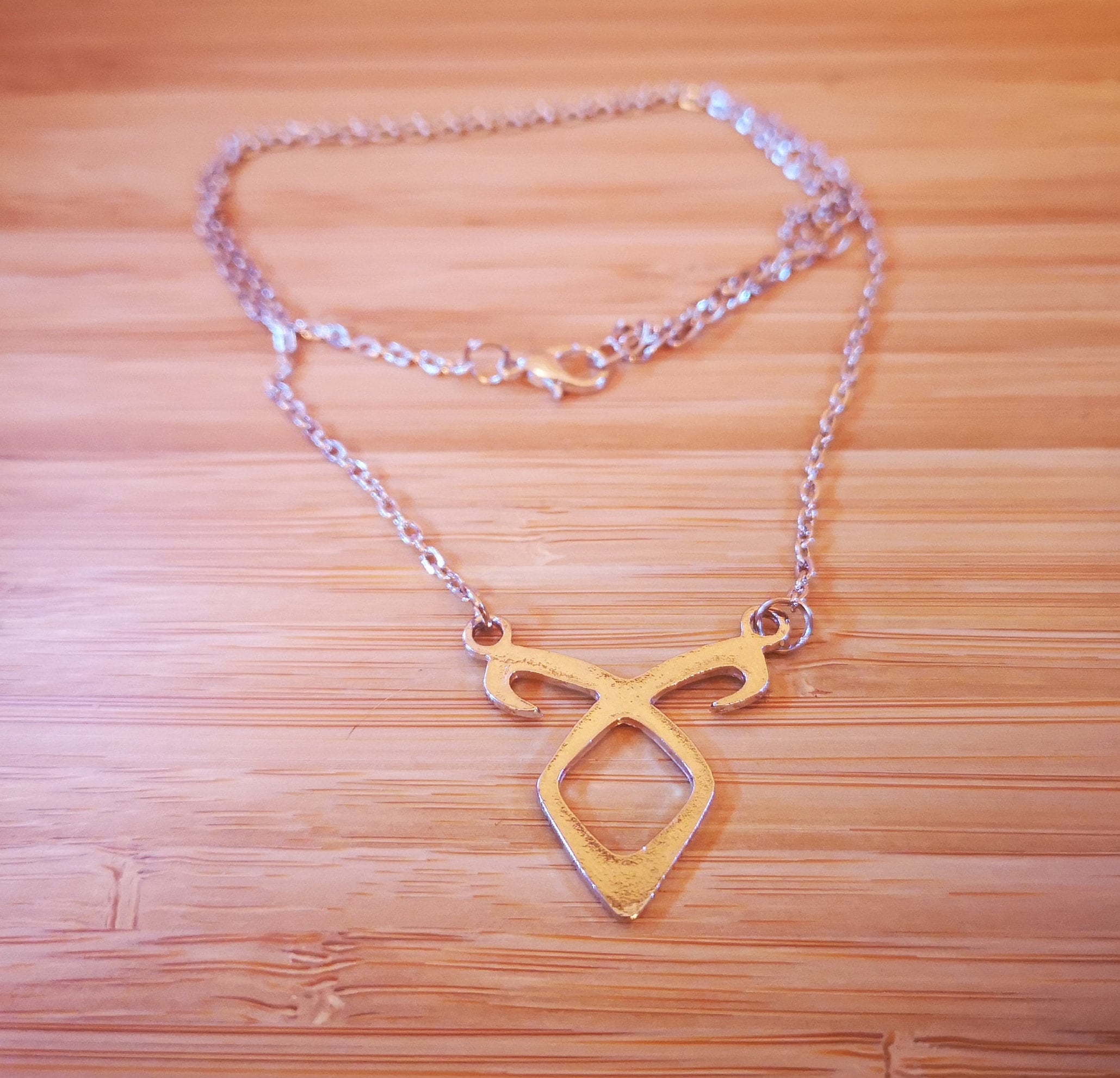 Angelic RuneNecklace Pendants Jace Clary Shadow Hunter Parabatai~  Mortal Instruments