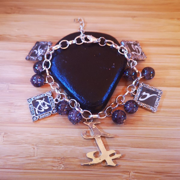 Shadow Hunter Inspired Image Bracelets ~ Charms ~ Runes ~ Parabatai ~ Angelic ~ Mortal Instruments ~ Jace ~ Clary ~ Book ~ Movie ~ TV Show