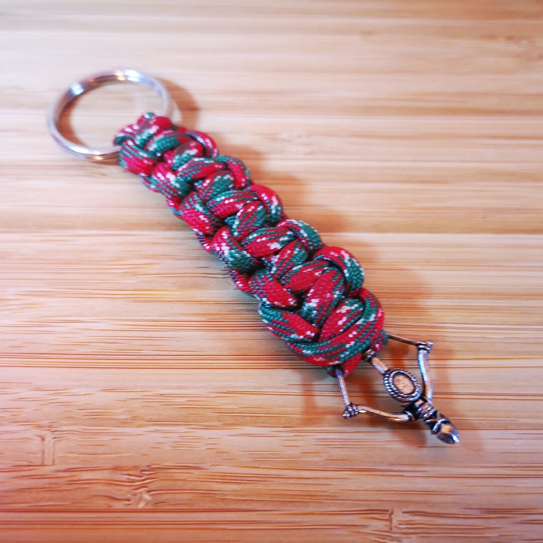 Bow & Arrow Paracord Key Ring SALE Keychain Green Arrow TV Show Flash