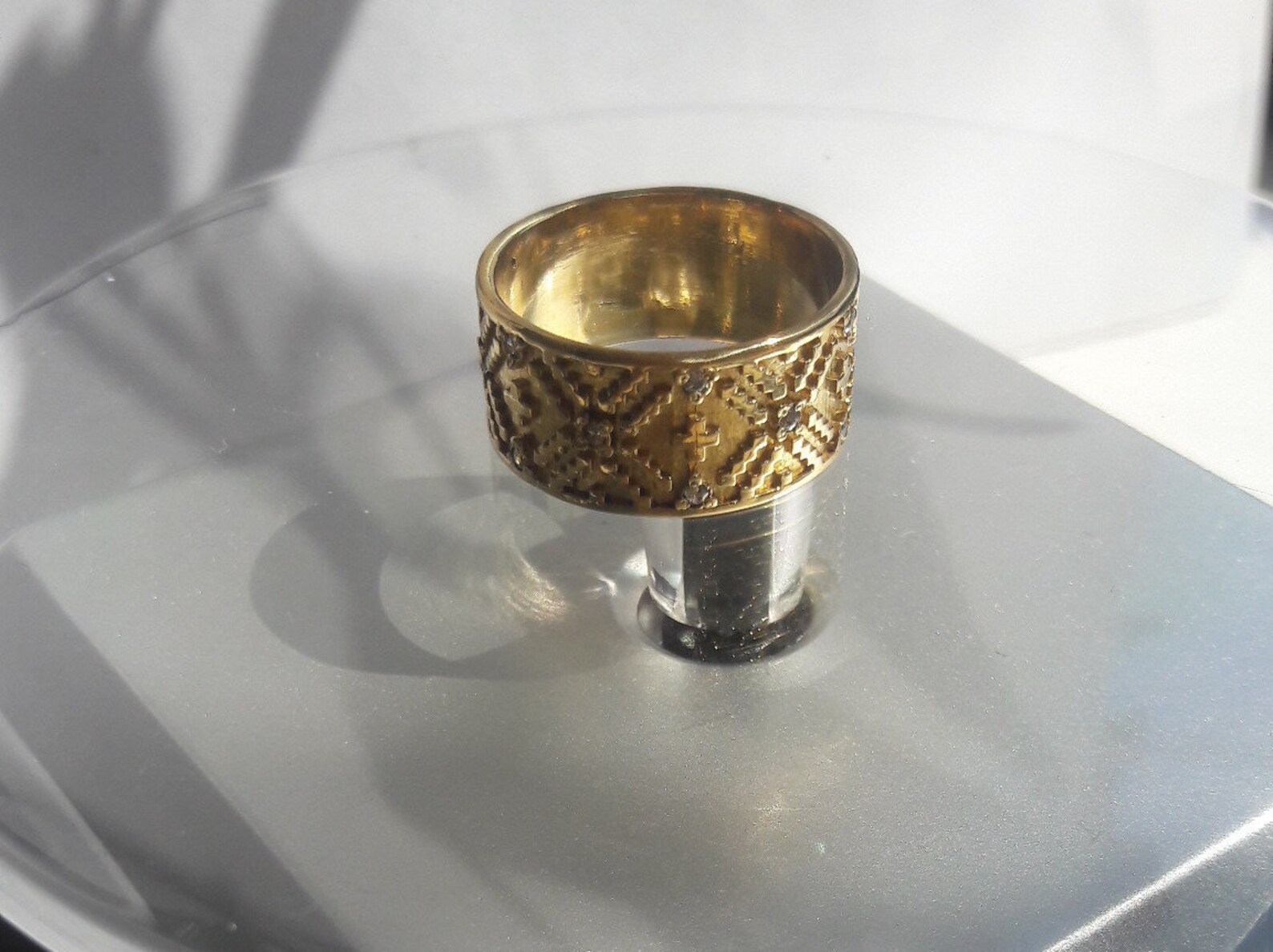 Slavic Rings Slavic Pattern on Wedding Engagement Pair Rings Celtic Ring - Etsy