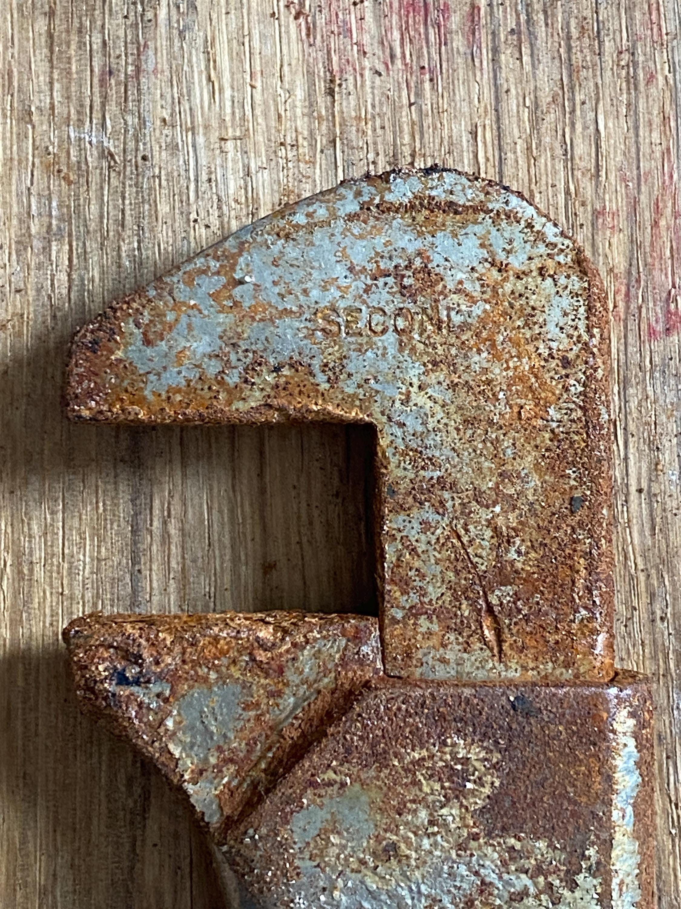 Patina Rusting Tool Vintage Bicycle Wrench – Heavy Rust Patina – Industrial Decor or ...