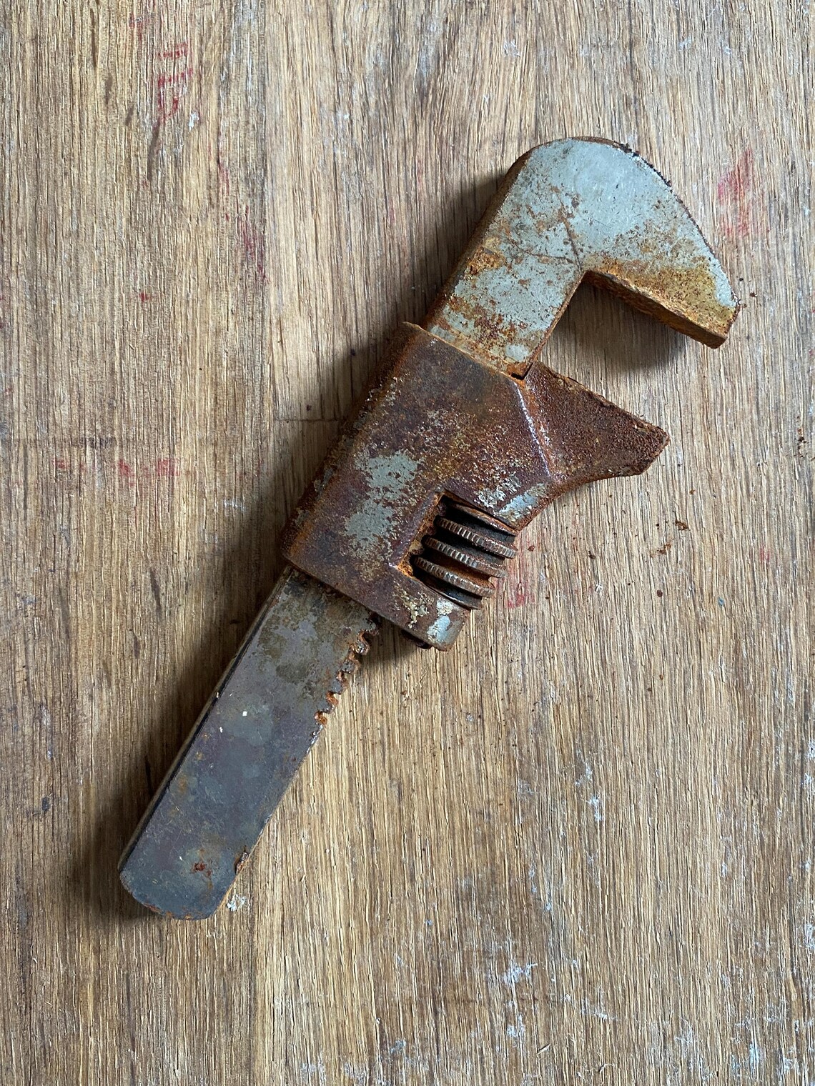 Patina Rusting Tool Vintage Bicycle Wrench – Heavy Rust Patina – Industrial Decor or ...
