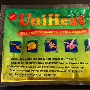 Shipping Heat pack *add-on for orders from Pretty Little Orchids see description