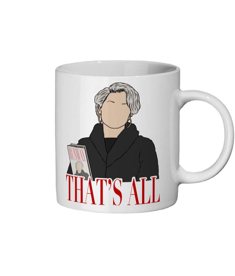 DEVIL WEARS PRADA 11oz Ceramic Mug, Miranda Priestly, Movie Merch, Movie Mug, Gift Idea, Mug gift, Movie gift ideas, Cult Classic, LGBTq image 4