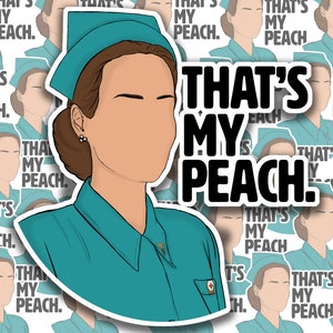Ratched Sticker Mildred Ratched Sarah Paulson High Quality Gloss Finish Sticker Illustration Ratched TV Show Queer LGBTQ Lesbian Pride Art