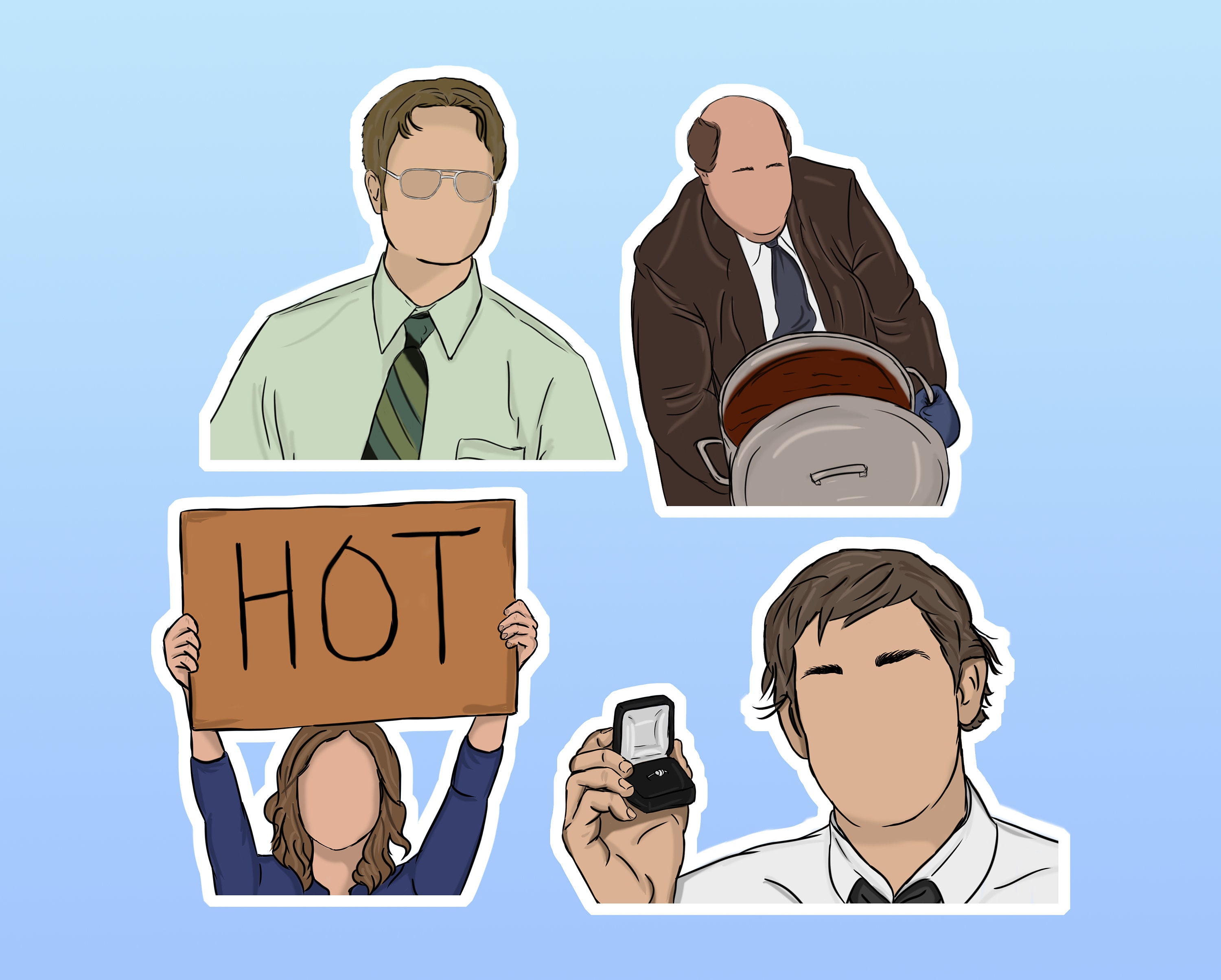 Dwight Schrute Keyring Pin Badge High Gloss Finish can be PERSONALISED Dwight Schrute Keyring Pin Badge High Gloss Finish can be PERSONALISED
