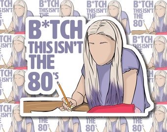 EUPHORIA STICKER, Jules Vaughn Quote hand drawn, high quality gloss sticker Zendaya, Hunter Schafer,  Barbie Ferreira, Sydney Sweeney,