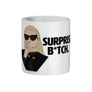 AHS Coven Surprise B Character Mug 11oz American Horror Story Madison Montgomery, AHS Coven Mug, AHS Merch, Emma Roberts Fan Art