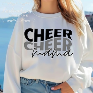 Cheer Mama Svg, Cheer mama Svg, Cheerleader Svg, Png Sublimation, Cut files for Cricut, Cheer mom Shirt Svg, Cheer life Svg, Cheer mom Gift