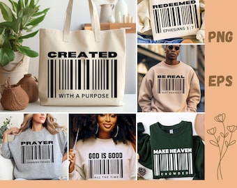 Christian SVG Bundle: Religious Bible Verse Designs (Digital Download)