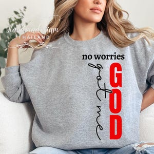 No Worries God Got Me SVG PNG, Christian Svg, Religious Svg, You Matter Svg, You Are Enough Svg, Faith Svg, Self Love Svg, Christian Svg Png