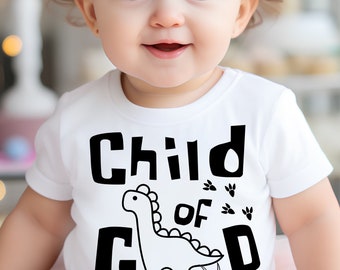 Child of God Christian Kids T-Shirt Design: Jesus Saves Bro SVG PNG (Digital Download)