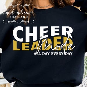 Cheerleader Mode SVG PNG, Cheerleader Svg, Cheer Mom Svg, Cheer Mom Shirt Svg, Cheer Life Svg, Mom Life Svg, Cheerleader Mom Svg, Mom Svg