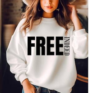 Free Indeed SVG PNG, Christian Svg, Religious Svg, Faith Svg, Jesus Svg, Forgiven Svg, Motivational Svg, Self Love Svg, Teacher Svg