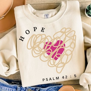 Hope Png, Inspirational Png, Bible Verse Png, Psalm 42:5 Png, Jesus Png, Church Png Shirt Design, Scripture Png, Faith Png, Religious Png