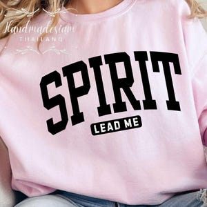 Spirit Lead Me SVG | Christian Worship PNG | Faith Over Fear Cut File ...