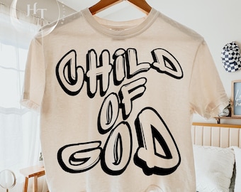 Child of God SVG: Christian Shirt Design, Faith Decal (Digital Download)