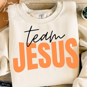 Team Jesus SVG, Christian Shirt svg, Bible Quote svg, Religious svg, Cricut svg, Bible Verse svg, Faith svg, Christian svg, Jesus svg