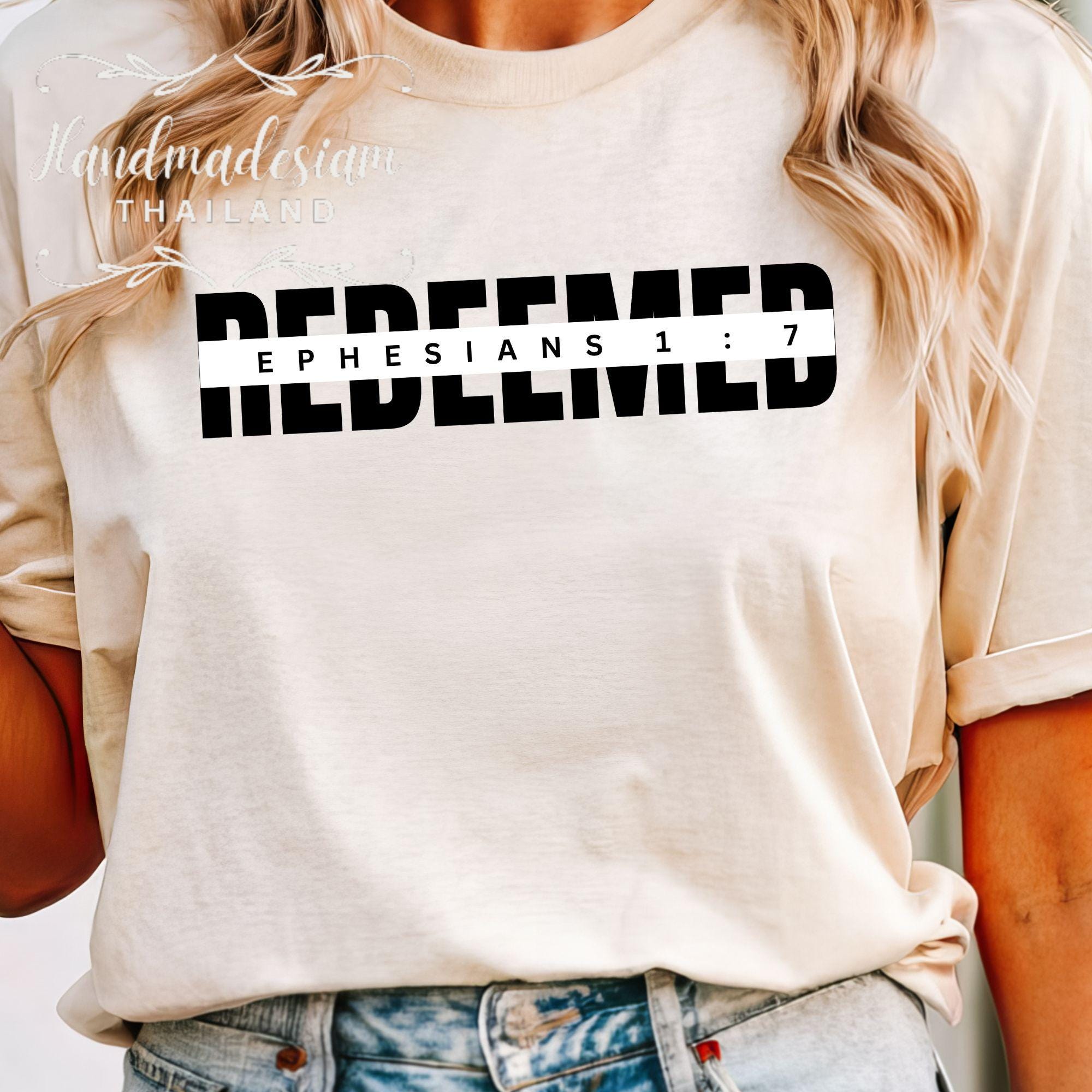 Redeemed Christian Bible Verse Svg Png: Shirt Mug Design (digital ...