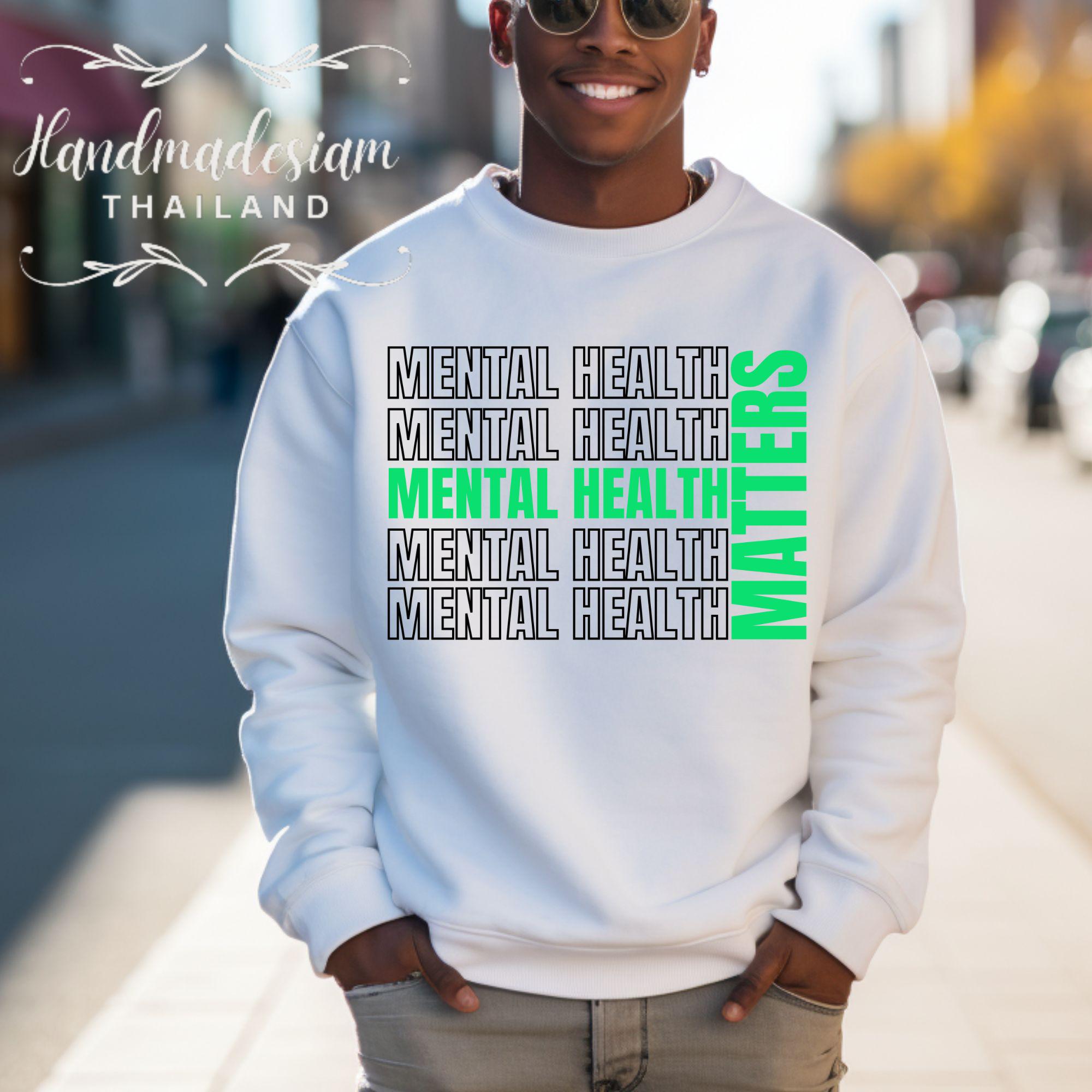 Mental Health Matters SVG PNG PDF: Awareness, Self Love, Be Kind ...