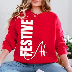 Festive AF Christmas SVG: Sarcastic Jumper Design (Digital Download)