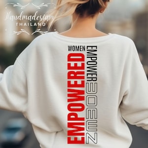 Empowered Women Empower Women SVG PNG, Female Empowerment Svg, Strong Women Svg, Strength Svg, Girl Power Svg, The Future is Female Svg