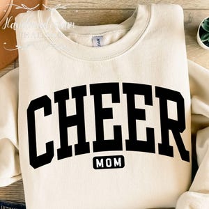 Cheer Mom SVG: Cheerleader Cut Files for Cricut (Digital Download)