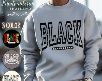 Excelencia Negra SVG PNG: Diseño de Orgullo Afro (Descarga digital)