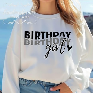 Birthday Girl SVG PNG PDF, Birthday Princess Svg, Birthday Svg, It&#39;s My Birthday Svg, Birthday Files ,Happy Birthday Svg, Birthday Shirt Svg