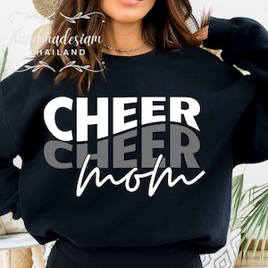 Cheer Mom SVG: Cheerleader Cut Files (Digital Download)