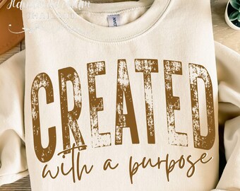 Erstellt mit einem Zweck SVG PNG | Christliche Designs l Inspirational Png