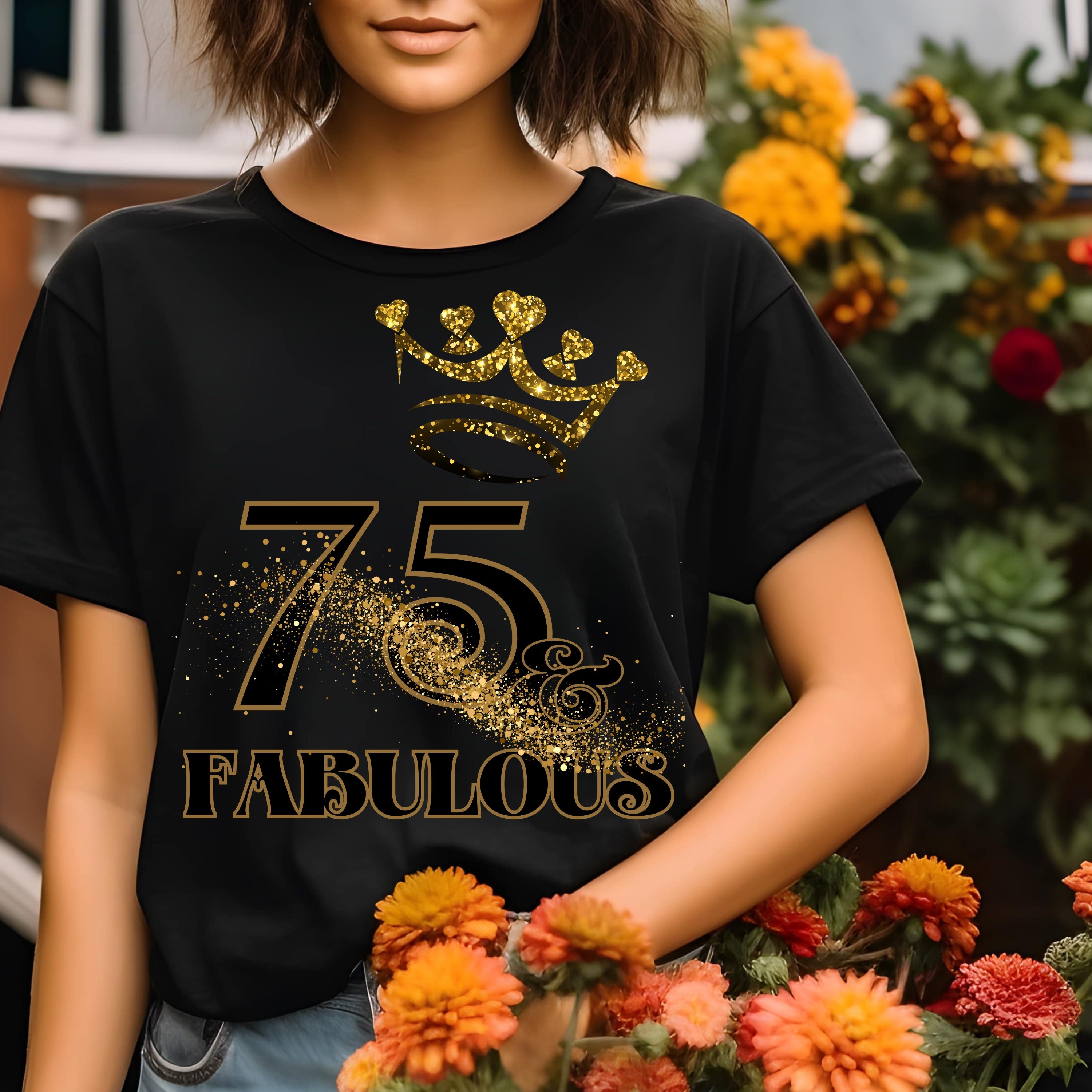 75th Birthday Shirt Design, 75 Fabulous SVG (digital Download) - Etsy