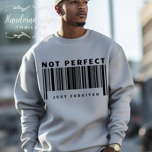 Not Perfect Forgiven SVG PNG PDF, Christian Svg, Religious Svg, Faith Svg, Jesus Svg, Forgiven Svg, Motivational Svg, Self Love Svg