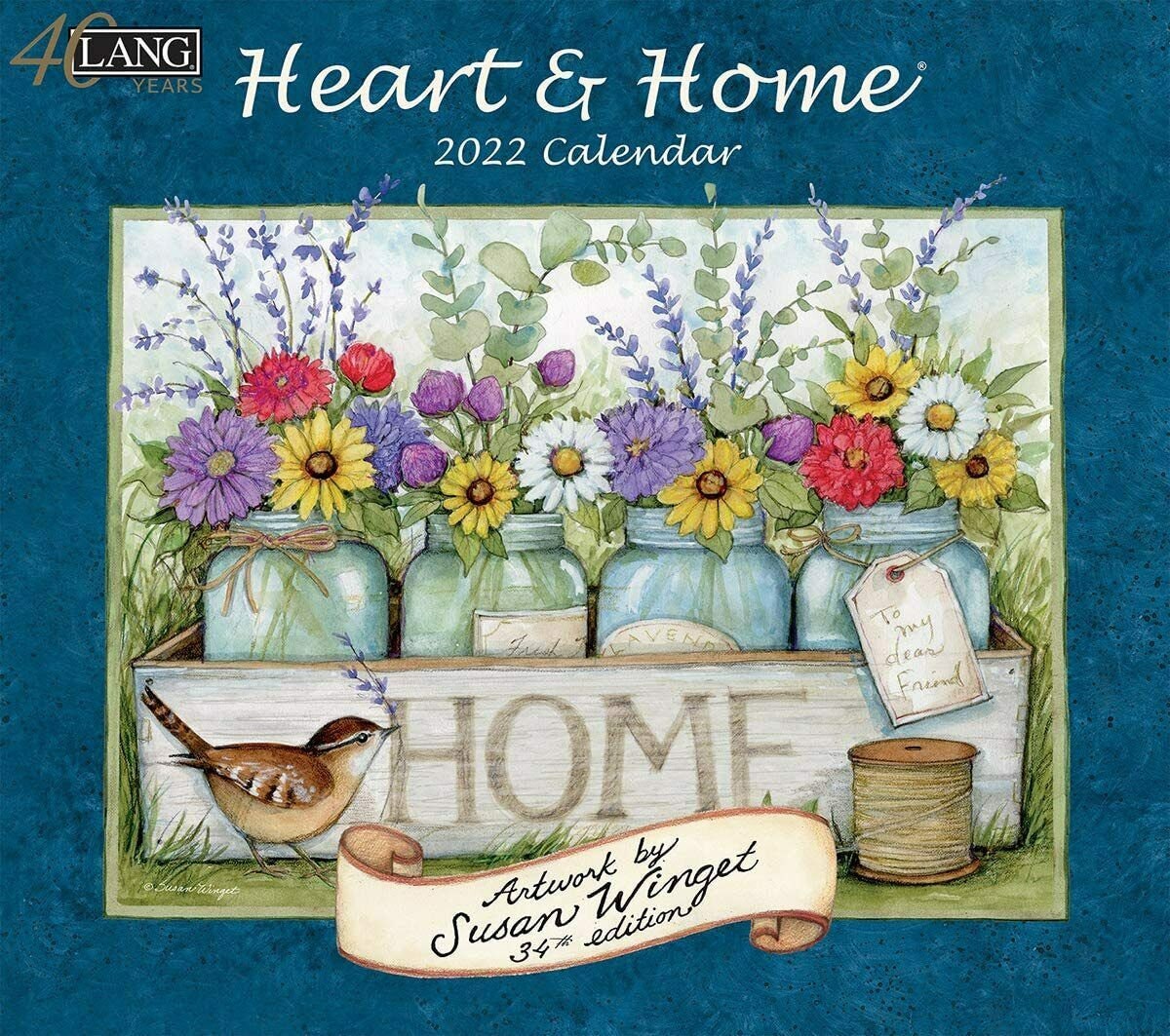 Lang Heart & Home 2022 Wall Calendar Etsy