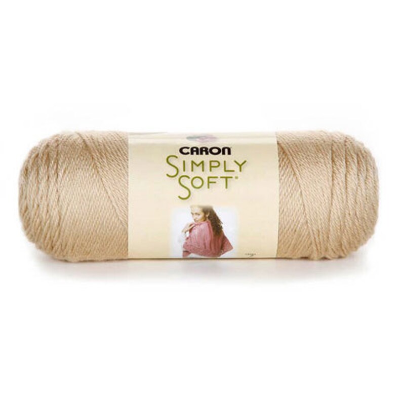 Caron® Simply Soft Yarn Bone Etsy
