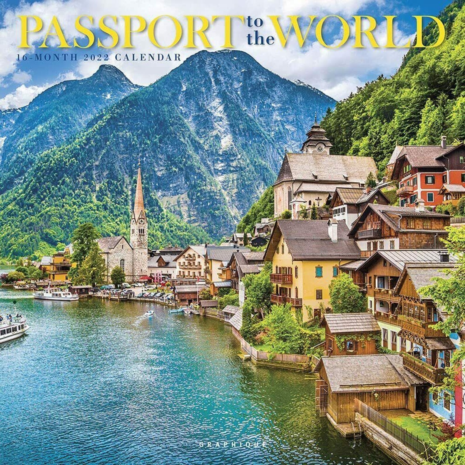 Graphique Passport to The World 2022 Wall Calendar Etsy