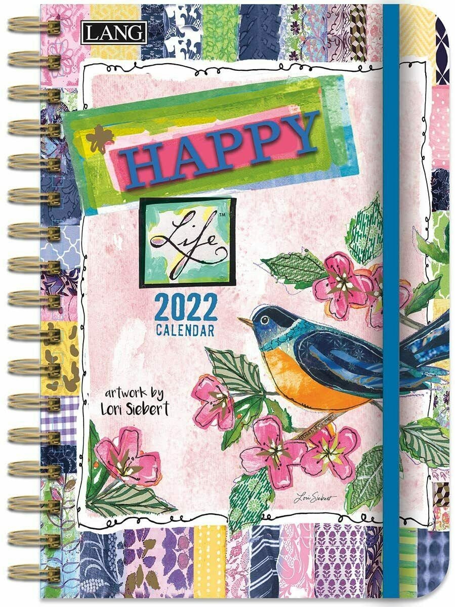 Lang Happy Life 2022 Spiral Engagement Planner Etsy