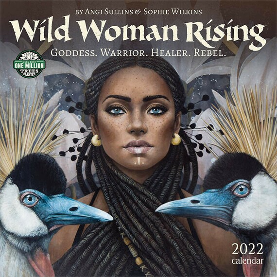Amber Lotus Wild Woman Rising 2022 Wall Calendar Etsy
