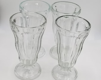 Retro '50s Wavy Ice Cream Sundae Glasses, 8 Available, All SOLD SEPARATELY, Replacement Pieces