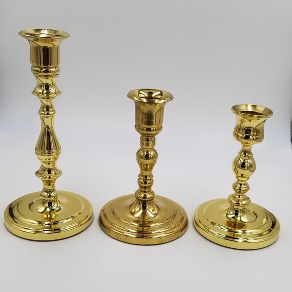 Brass Candlesticks Etsy