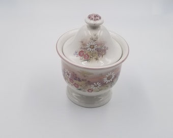 Mikasa Lyric Sugar Bowl with Lid, Summer Song Pattern