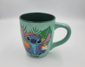 Disney's Lilo and Stitch Soup Mug, Ohana Mug by Zrike