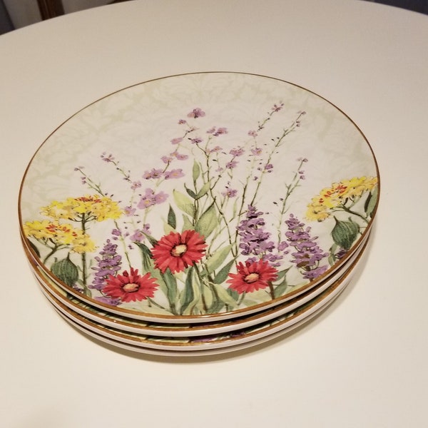 Pier One Botanical Garden Dinner Plate, ONLY ONE left, RARE!