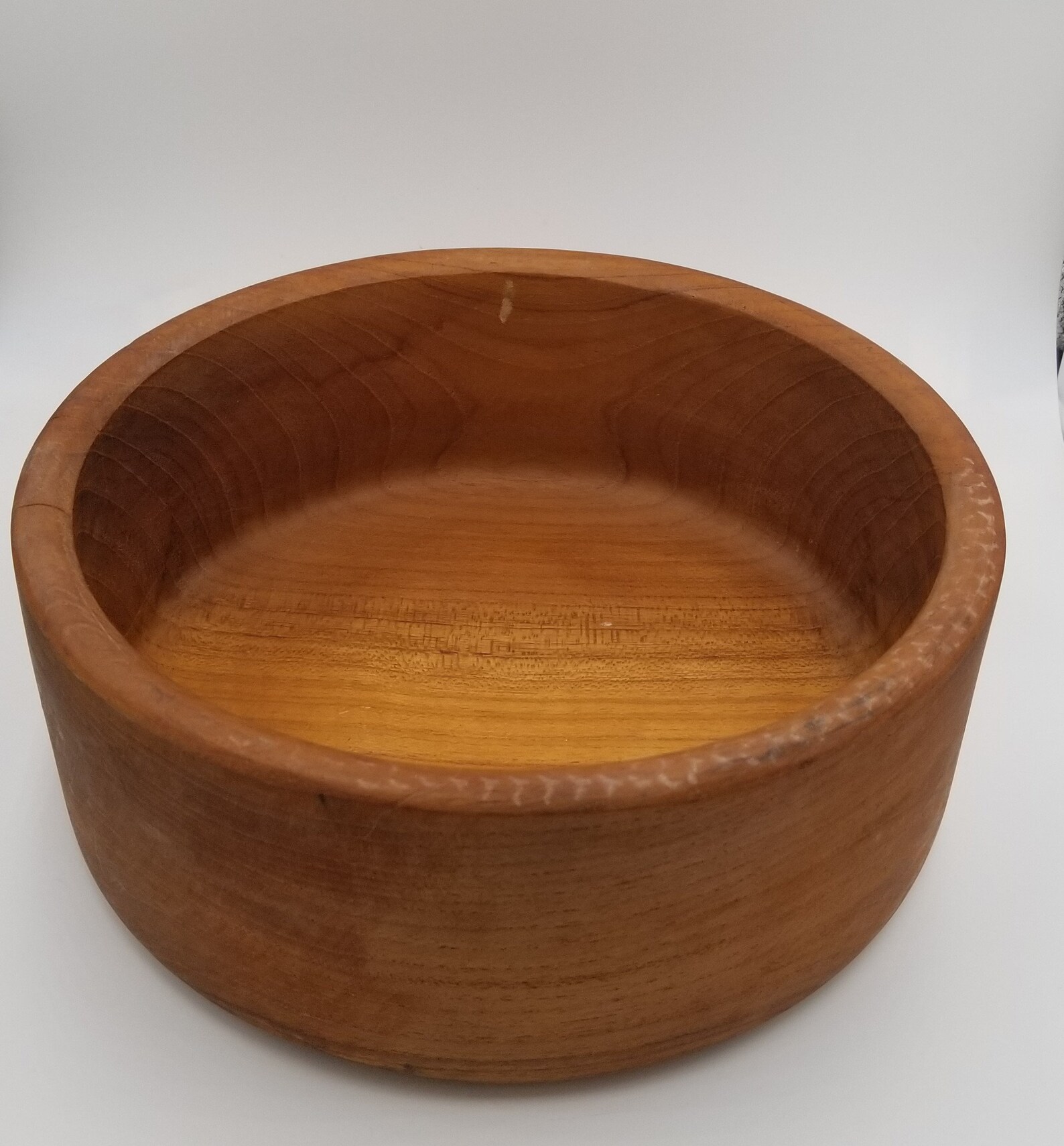 Vintage 1980s R. H. Macy's Teak Wood Salad Bowl Set Set Etsy