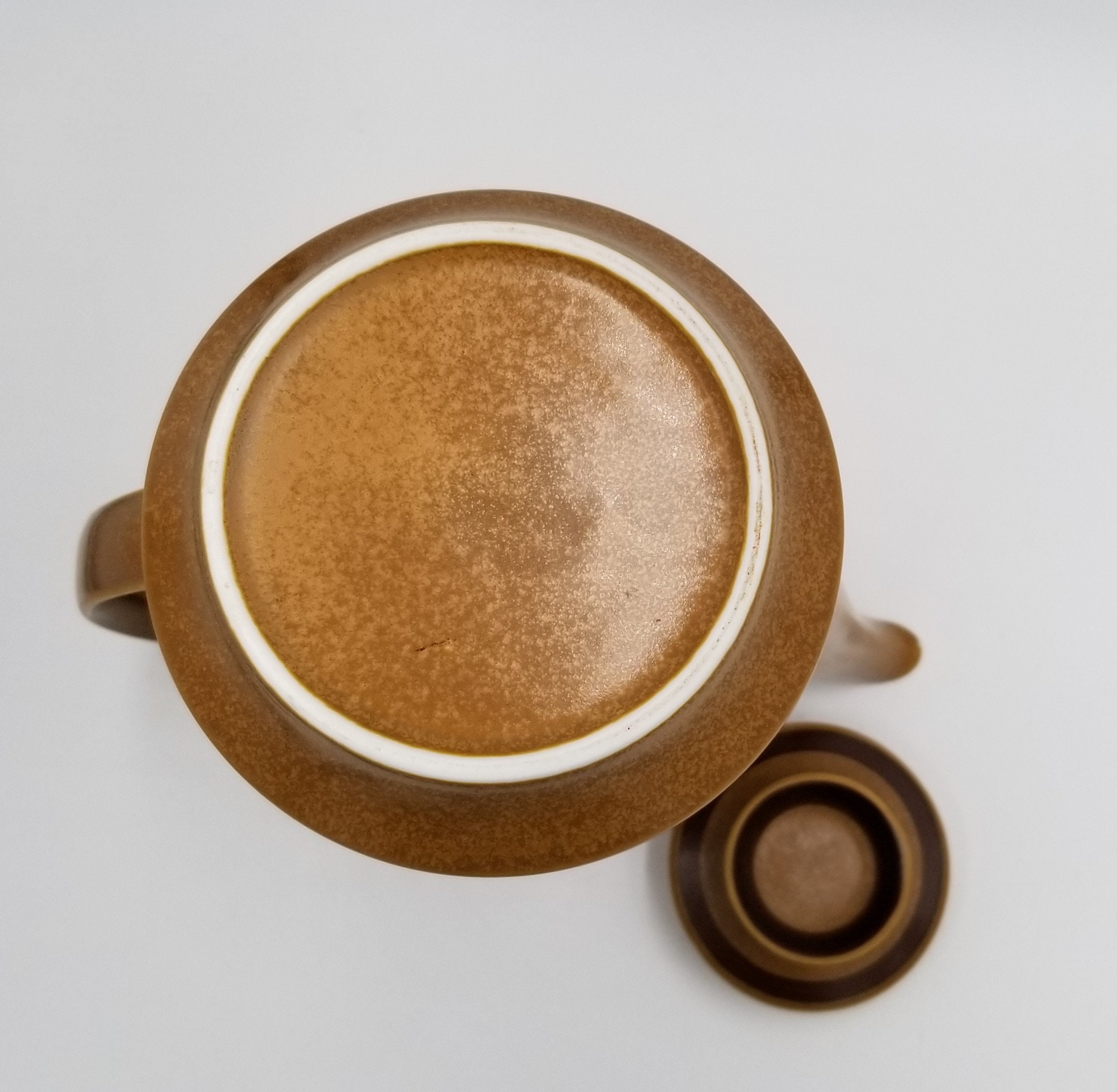 1960s Japanese Stoneware Coffee and Tea Set, With 2 Sets of 1960s Japanese Stoneware Coffee and Tea Set, With 2 Sets of