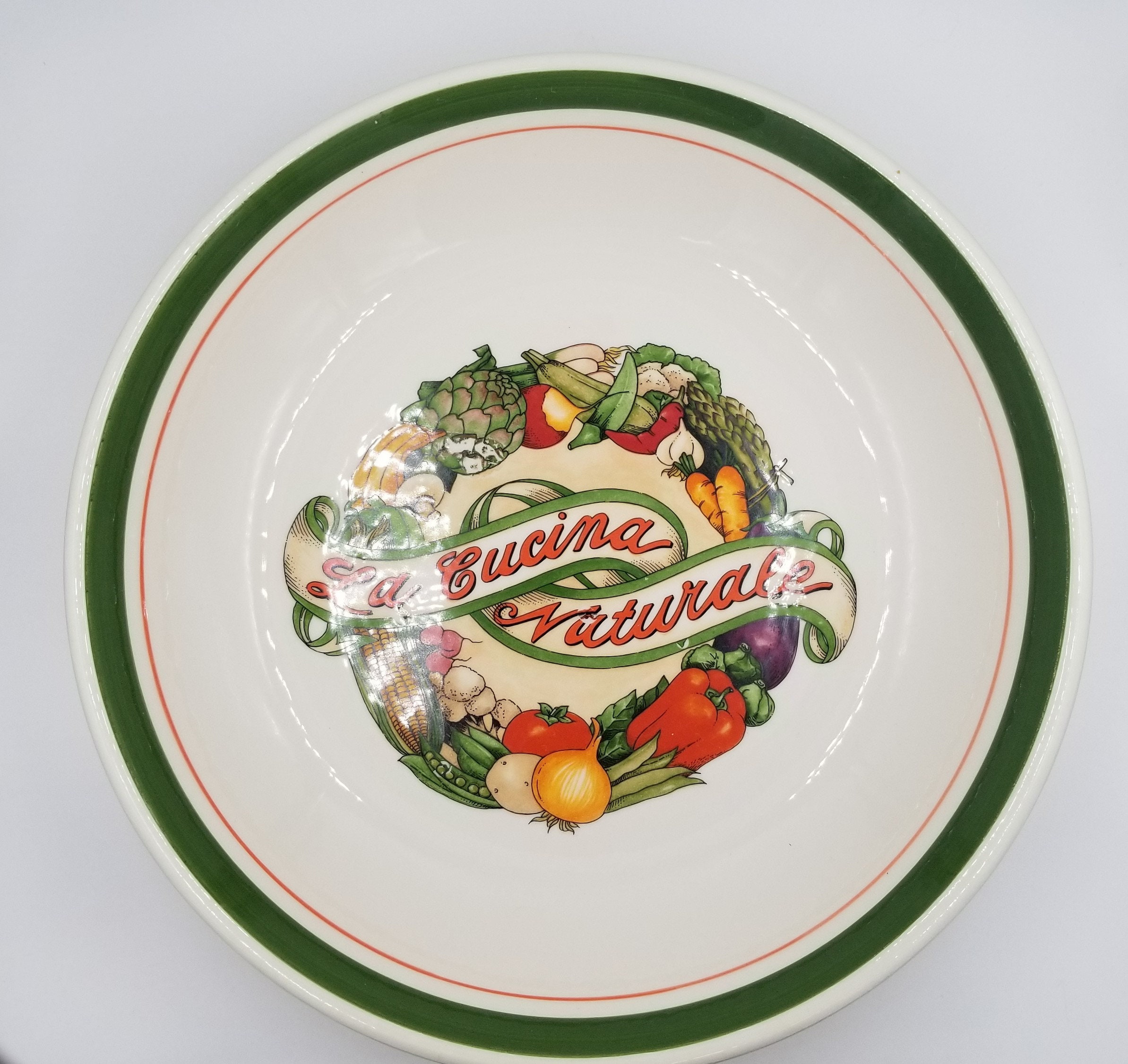 Tre Ci La Cucina Naturale Pasta Serving Bowl Etsy