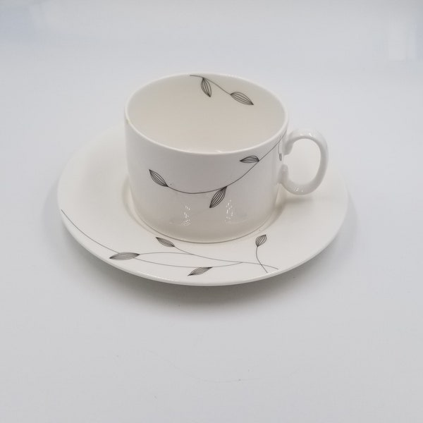 Mikasa Maxima Cup and Saucer Set, One Set of 4